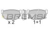 BREMSI BP2303 Brake Pad Set, disc brake